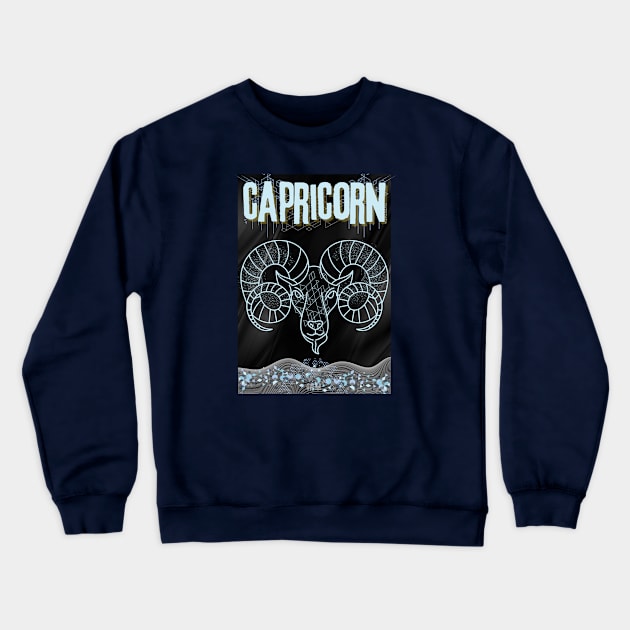 CAPRICORN Crewneck Sweatshirt by SEIKA by FP